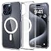Produktbild Spigen für iPhone 15 Pro Ultra Hybrid Frost MagFit Hülle [Anti-Yellowing] Case Handyhülle Transparent Dünn Slim Kompatibel mit MagSafe -Clear