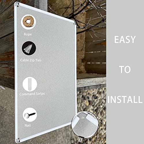 Ccparton Metal Sign Food Allergy Warning Safety Signs Warning Sign Caution Aluminum Tin Sign Traffic Road Street Sign For Home Cafe Bar 8X12 Inches Indoor/Outdoor Use #TOP3