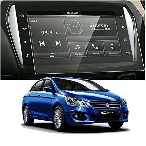 Image of Unbreakable Screen Protector Compatible With MARUTTI SUZUKI CIAZ CAR Touch Screen Infotainment System (7 inch)