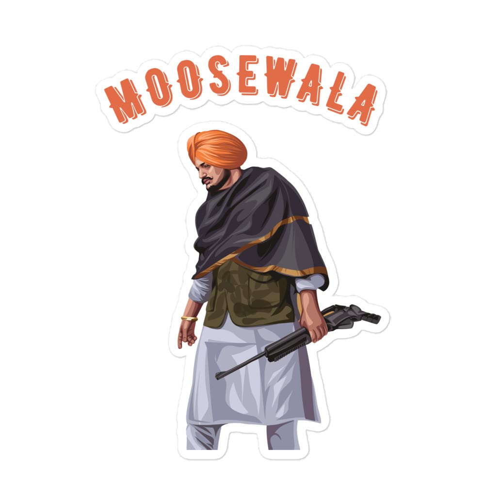 Sidhu moosewala Stickers Colour
