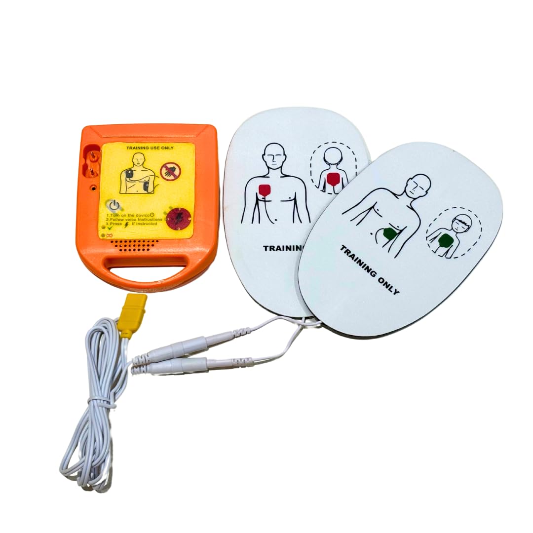Kay Kay Industries Mini AED Training Device with Practice Pads, CPR Training Equipment, Adult and Child Training Modes-picture-32