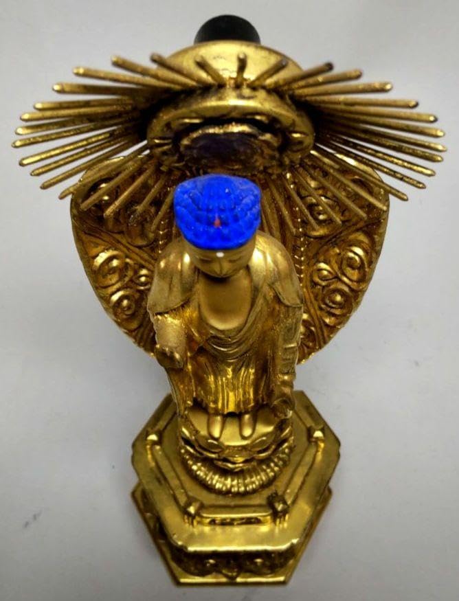 阿弥陀如来 木彫り 純金箔押 【公式通販】