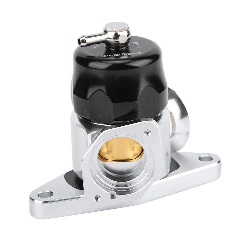 Car Blow Off Valve Dump Valve Car Dump Valve Replacement Parts Aluminium Alloy Fit for WRX Black