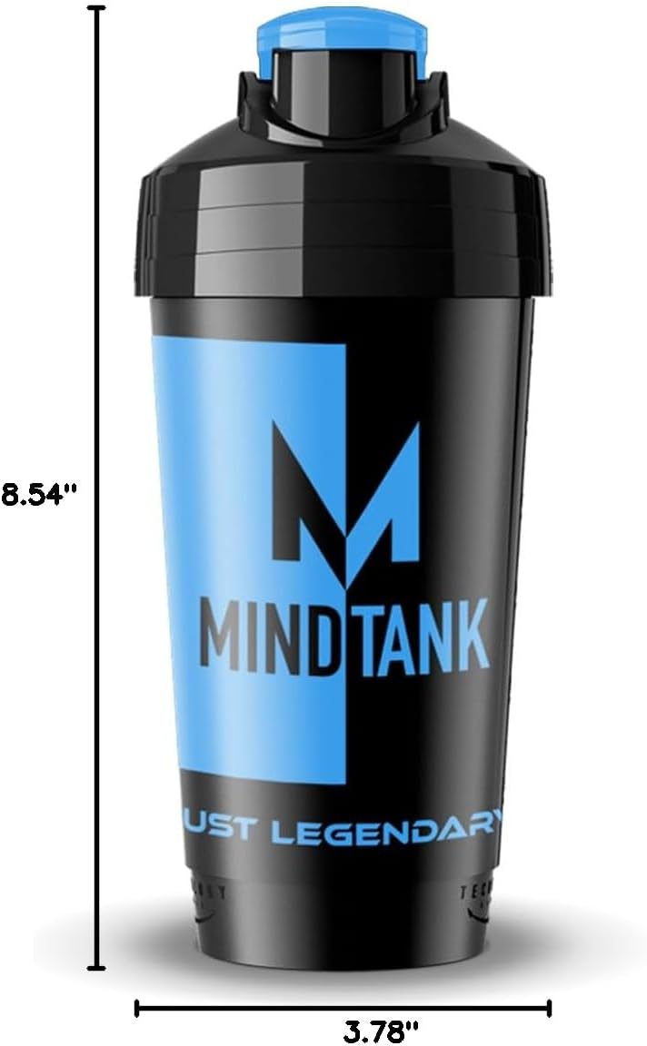 Shaker 700 ml blue, special base for perfect shaking, dishwasher safe
