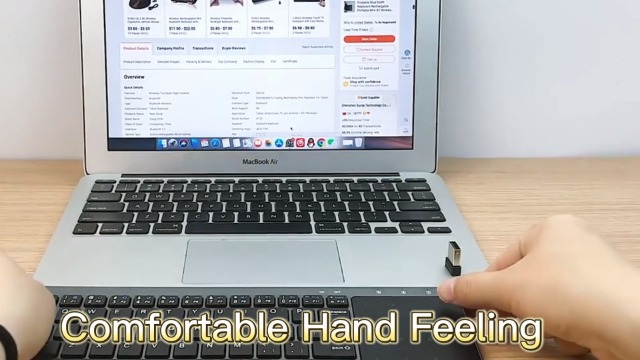 Tastiera Mini Con Trackpad – Cablata, Ultra Sottile, Con Hub USB, Resistente Per Ambienti Industriali E Ufficio