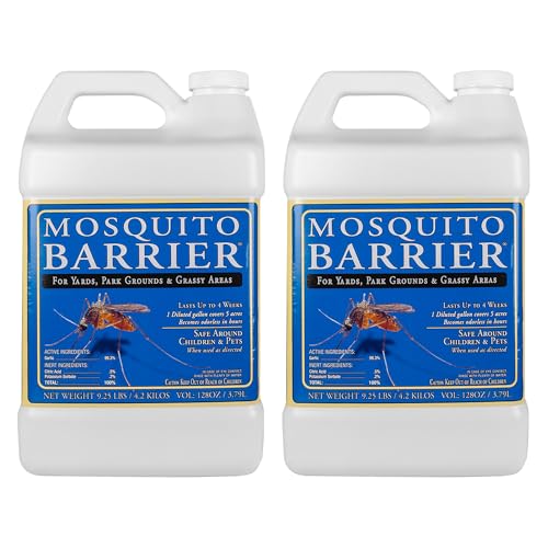 Mosquito Barrier Mosquito Repellent 1 Gallon -2 Pack