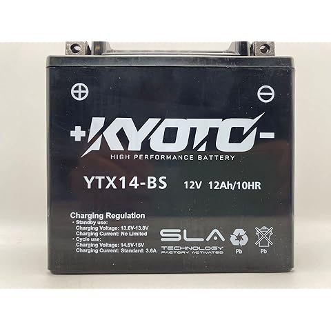 Batterie Kyoto YTX14-BS pour moto Guzzi V7 Cover