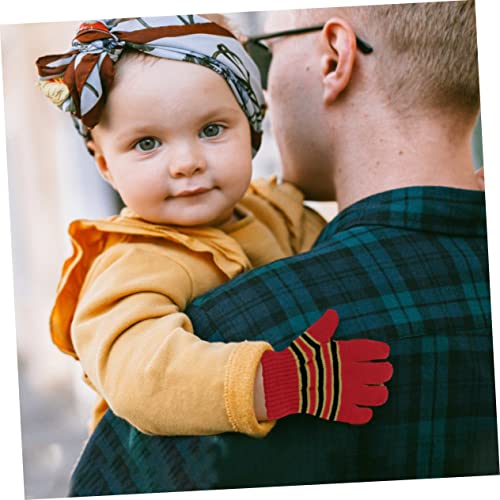 6pairs Boys and Girls Knitted Gloves Mittens Warm Winter Gloves for Years Old Full Finger Hand Mittens Easy Wear and Maintain3