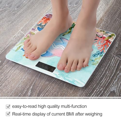 Báscula Digital de Baño Precisa y Estable BTCOWZRV miniatura 5