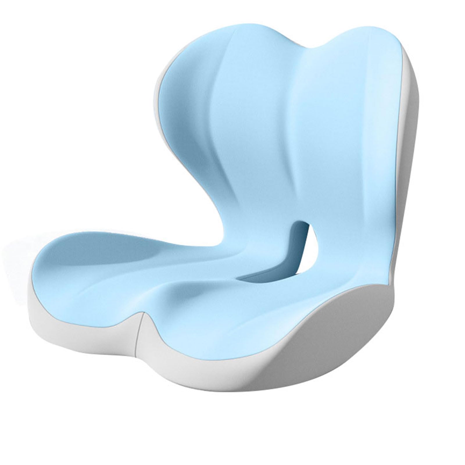 Kaeltsyn Premium Memory Foam Seat and Back Cushion for Ergonomic During Extended Sitting Lumbar Cushion
