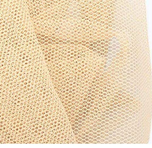 S14 Hair Integration. Hair Loss Hair thinning Wig. Full Lace Wig Cap Mesh. (1/4 Yard Beige S14)