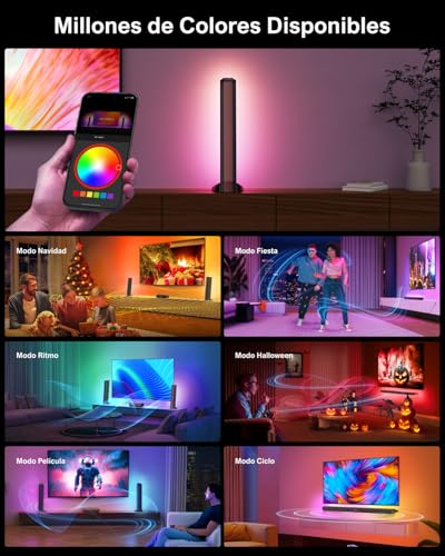 Barra de Sonido ULTIMEA 5.0ch Bluetooth RGB con Control App - Imagen 7