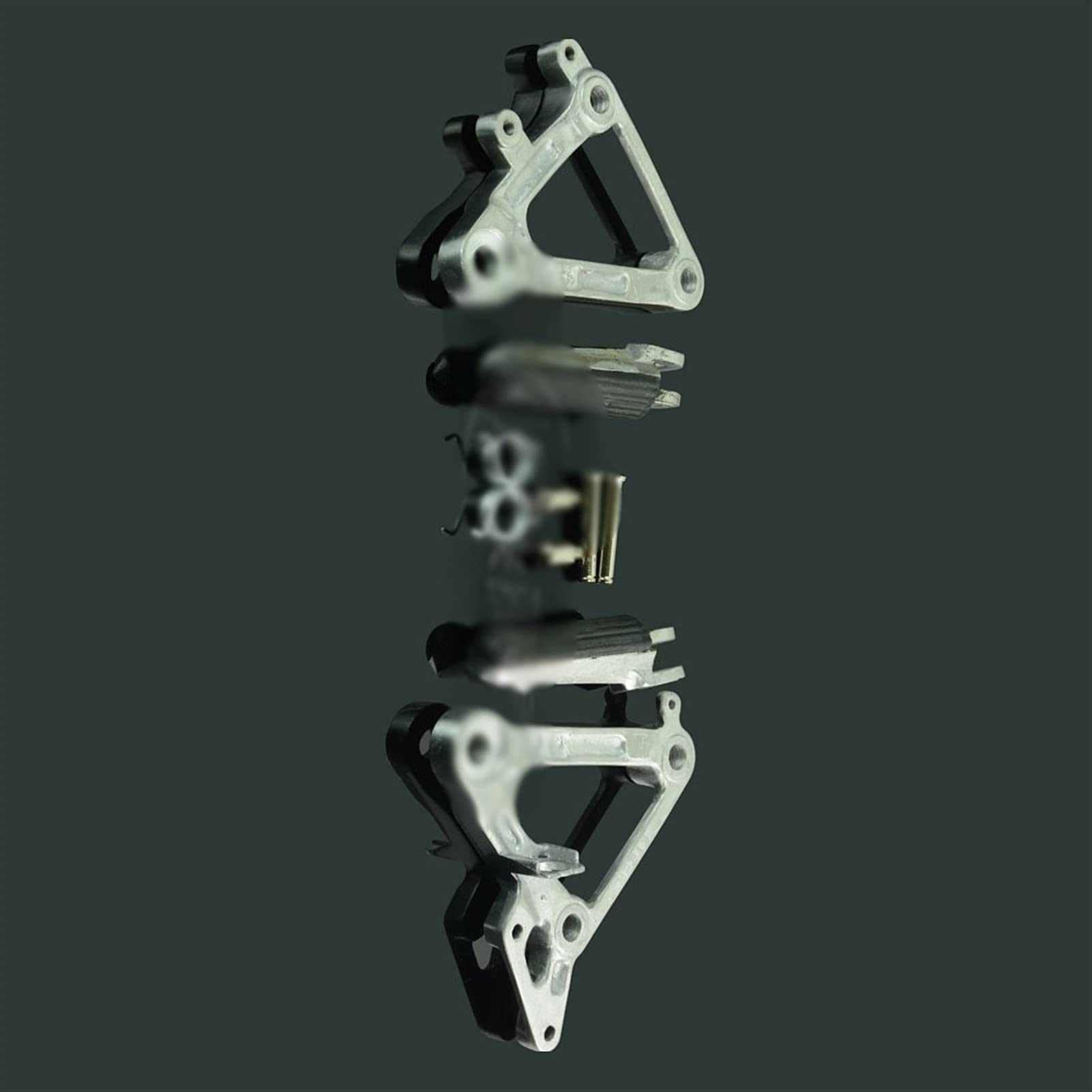 Repose-Pieds Arrière Moto en Aluminium avec Support pour CBR400 NC23 1988-1989