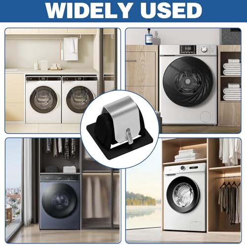 4-teilige schwarze Kühlschranktürschlossschnalle mit Federclip, Türverschlusszubehör, ersetzt 4512762, Ap6037347, Ps11766999, Eap11766999, We01x25316,Ersatz für Türverriegelung Kit