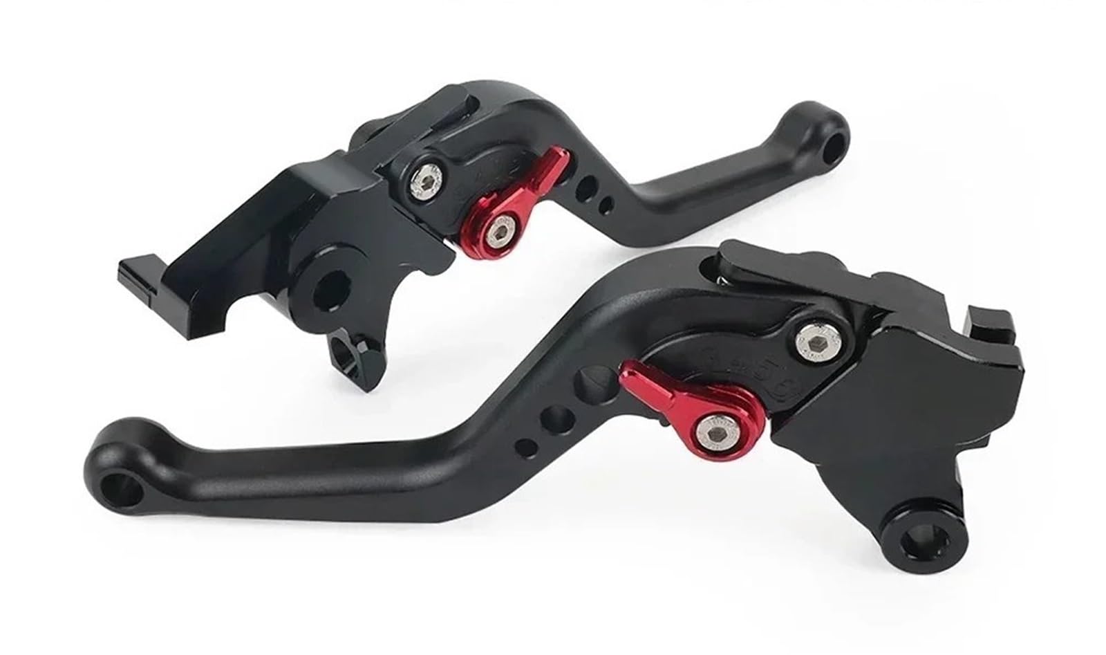 Pbqenxb Short Black Break And Clutch Levers For Cfmoto 800Mt 450Mt 650Nk 700Mt 2022-2025 Foldable Brake Clutch Lever Short Hand Control Kit