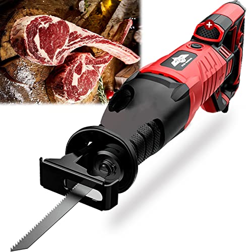 Diumy Sierra Carnicero Profesional Sierra Eléctrica Para Huesos Para Cortar Carne Congelada Y Jamón, Cortador De Huesos Eléctrico Con Motor De Cobre Puro, Tarifa Ajustable Wj180