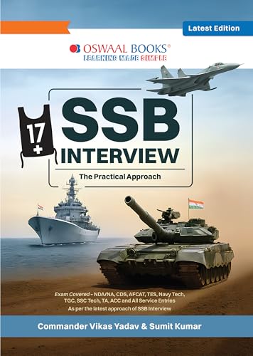 Image of SSB Interview The Practical Approach | Master Psychology, GTO, Interview Tasks, OLQ Development | NDA, CDS, AFCAT, TA, SSC Tech & All Service Entries by Cdr Vikas Yadav & Sumit Kumar [English Medium]