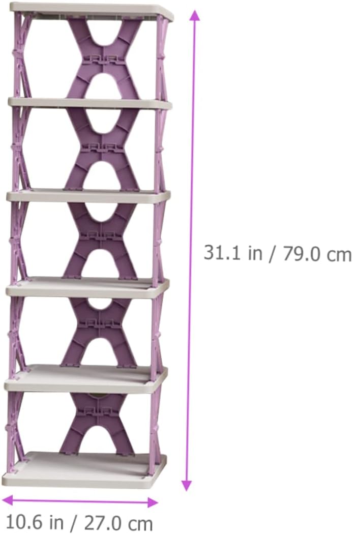 Shoe Rack Organizer Folding Shoes Rack for Dormitory for Bedroom Closet Storage