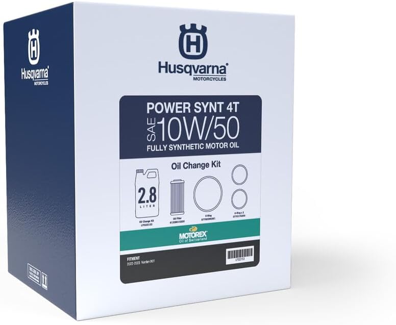 Husqvarna Motorcycles/Motorex Oil Change Kit 15W/50 (1.7L) - U7023151