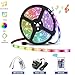 Produktbild LED WIfi Smart RGB Strip/Streifen und Wifi Controller 16 Mio Farben Kompatibel mit Goolge Home und Siri 5M 150LEDs 5050 EU Stromkabel Wasserdicht IP65, 20 Dynamische Modi