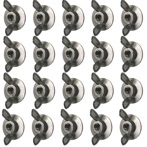 Dadi a farfalla: kit assortito di dadi a farfalla multifunzionali, dado a vite manuale per ridurre la fatica, dado a farfalla in lega di fissaggio sicuro per la casa, professionale