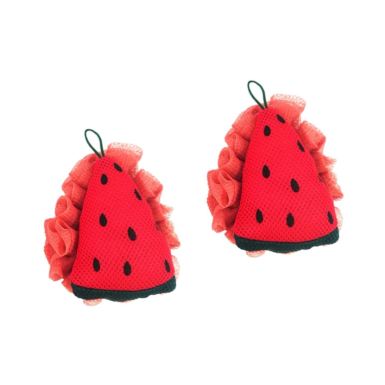 minkissy 2piezas Esponja De De Caricatura Lanyard Esponja Exfoliante Para Baño Ahorra Espacio Jabón Burbujas Para Adultos y Diseño Divertido y Rápido Secado