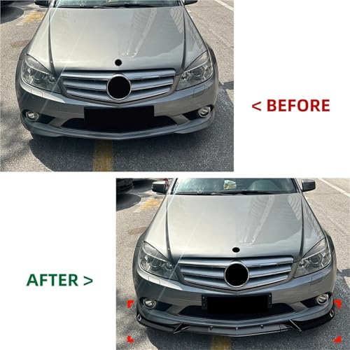 Spoiler Avant pour Benz W204 AMG Line 2008 : réparez et sublimez - 2