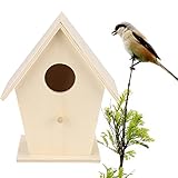 💓 Dieses hölzerne Vogelhaus bietet Ihren gefiederten Freunden ein gemütliches Zuhause