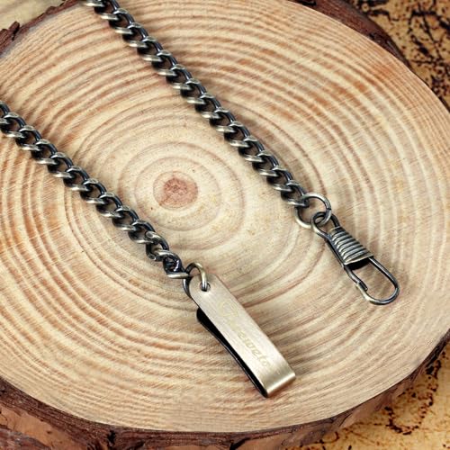 Image of TREEWETO Pocket Watch Vest Chain 14.7 inch (37.5 cm) Bronze