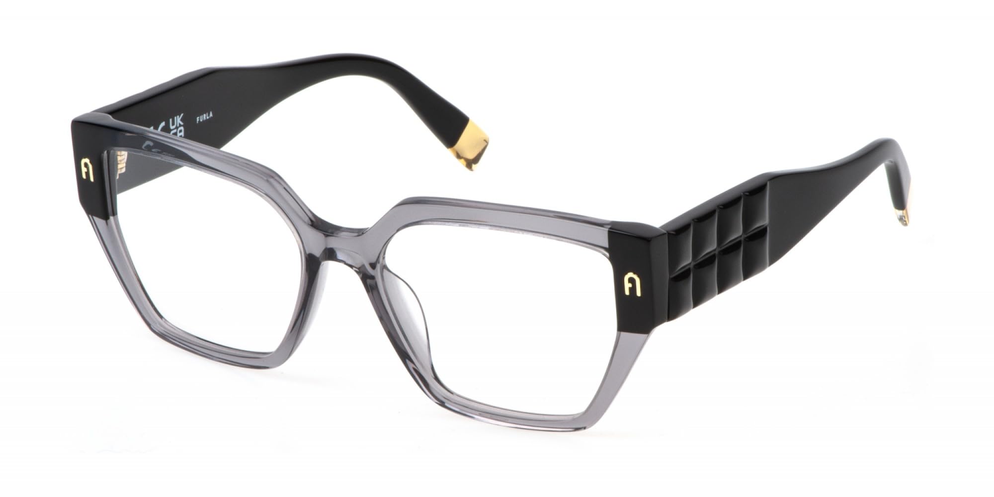 OPT FRAMES FURLA - MAT: Acetate-​C: TRANSP GREY D: 140x17 / Female Cura della persona e salute