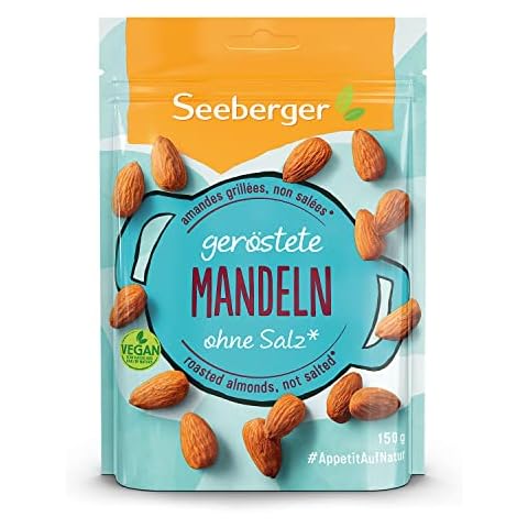 Seeberger Mandeln geröstet 5er Pack: Große knackige Mandelkerne Cover
