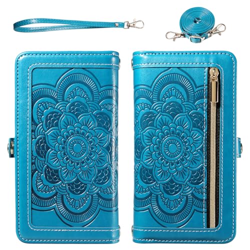 Pochette Samsung S8 Plus zippée pour centraliser cartes et monnaie