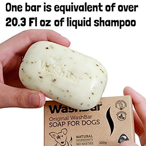 WashBar Natural Dog Soap Bar Natural Dog Shampoo Bar and Dog Shampoo