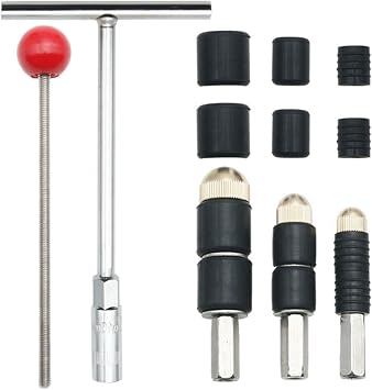 Pipe Water Stopper Kit, Hot Melt Water Stop Needles, Stainless Steel Plumbing Tool for Fast Water Line Pipe Repairs
