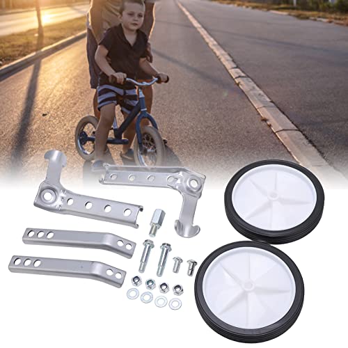 Ruedas de entrenamiento para bicicleta Zerodis con soporte de acero ajustable gris 2