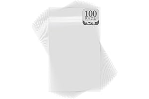 Crystal Clear 100 Pack Poster Protector Sleeve
