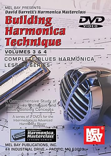Mel Bay Building Harmonica Technique Volume 3 & 4 (DVD)