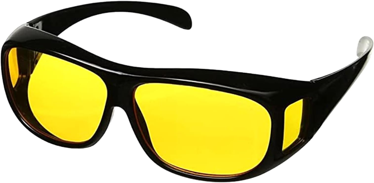 As Seen On TV HD Night Vision Wraparounds Wrap Around Glasses (With package)