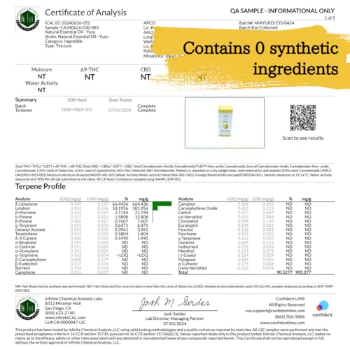Aceite Esencial Natural Yuzu 10 ml miniatura 5