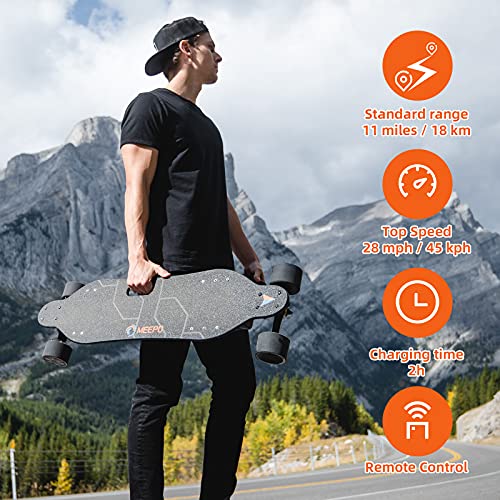 Meepo V3 Electric Skateboard with Remote, Top Speed -28mph,6 Months Warranty Skateboard Cruiser for Adults Teens - Thumbnail 7