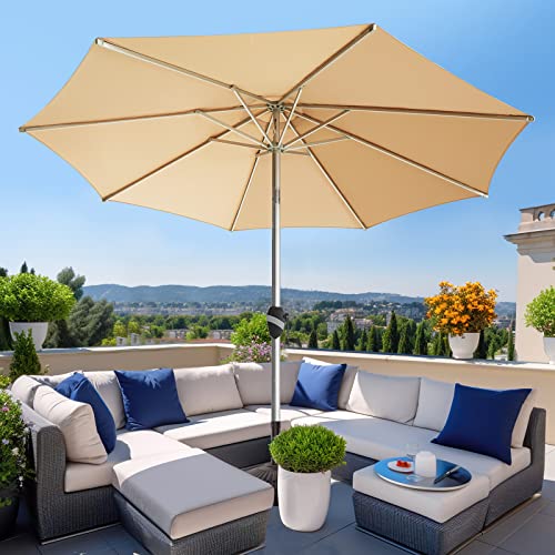 Wikiwiki W1-6-10 11 Ft Aluminum Outdoor Patio Umbrella cover