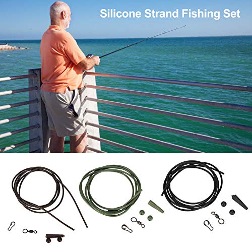 Clipe de pesca, 6 peças/conjunto de botões giratórios, haste de conector de pesca, acessórios para e