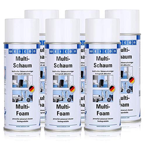 Preisvergleich Produktbild Weicon Multi-Schaum 400ml - kraftvoller Universalreiniger - 11200400 (6er Pack)