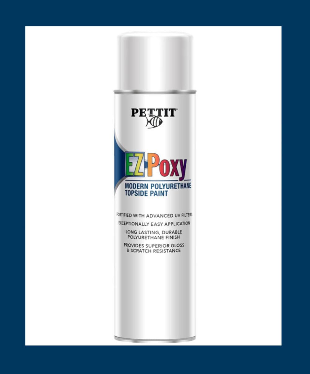 Pettit Marine Paint 3237 EZ-Poxy/Easypoxy Electric Sapphire Blue Aerosol