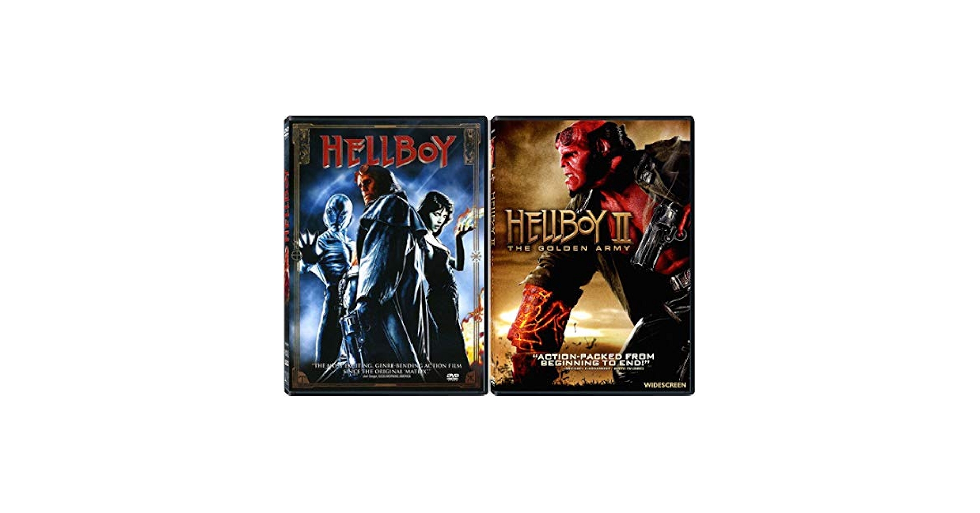 Amazon.com: Hellboy 1 & 2: Complete Ron Perlman Live Action