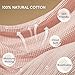 PHF Reversible Waffle & Muslin Blanket 100% Cotton 400GSM Queen Size 90
