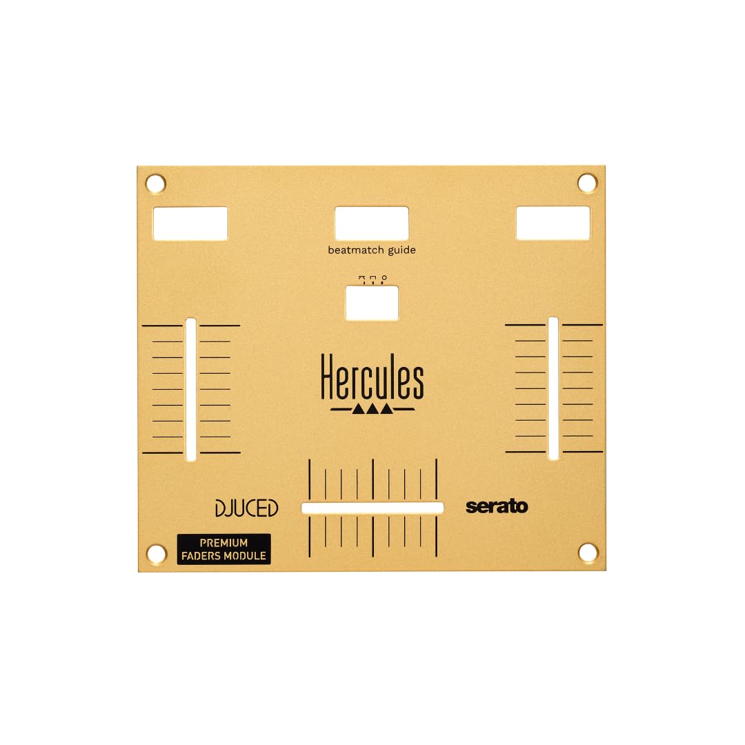 Hercules DJControl Inpulse T7 - Premium Fader Module – Module de contrôle DJ avancé avec faders de haute précision et construction durable