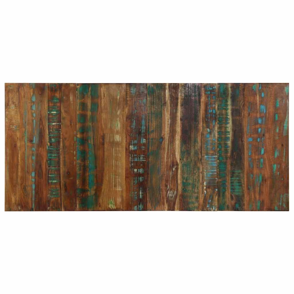 vidaXL Cabecero de Cama Multicolor 180 cm Madera Maciza reciclada, cabecero de Cama, cabecero de Madera, cabecero de Panel, Panel de cabecero