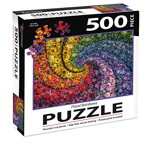 Lang 500PC Puzzle FLR RAINBW, Multi