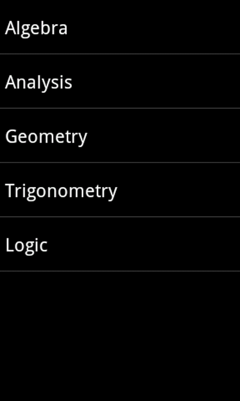Math Formulas - App on Amazon Appstore